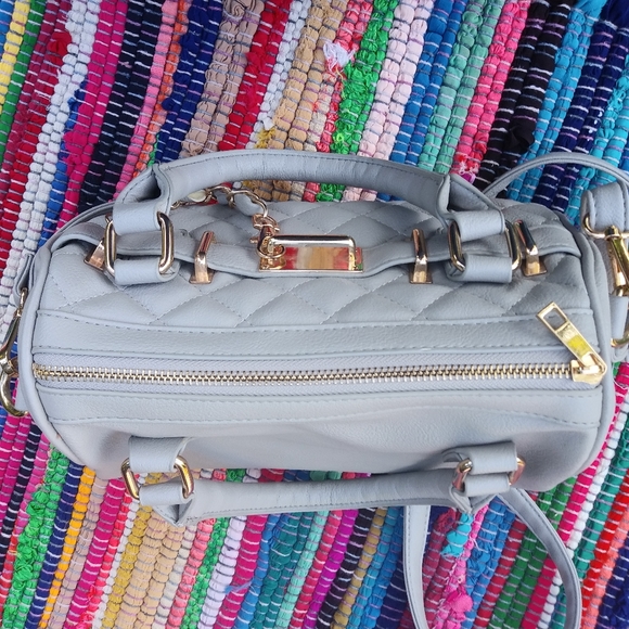 Gray quilted Shoulder - crossbody bag - Picture 14 of 14